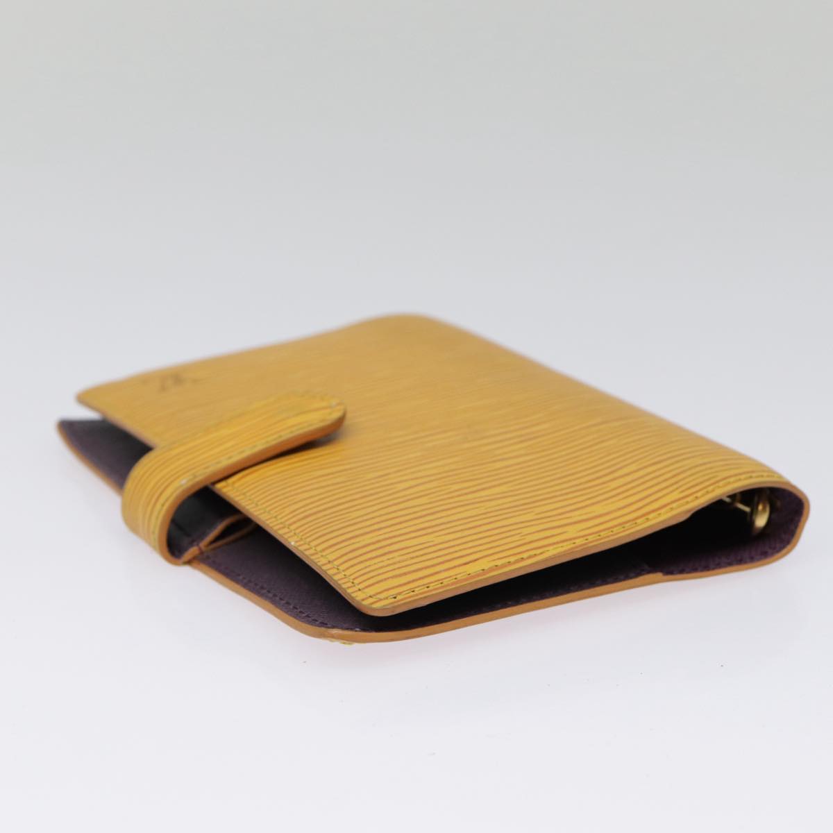 LOUIS VUITTON Epi Agenda PM Day Planner Cover Yellow R20059 LV 89186