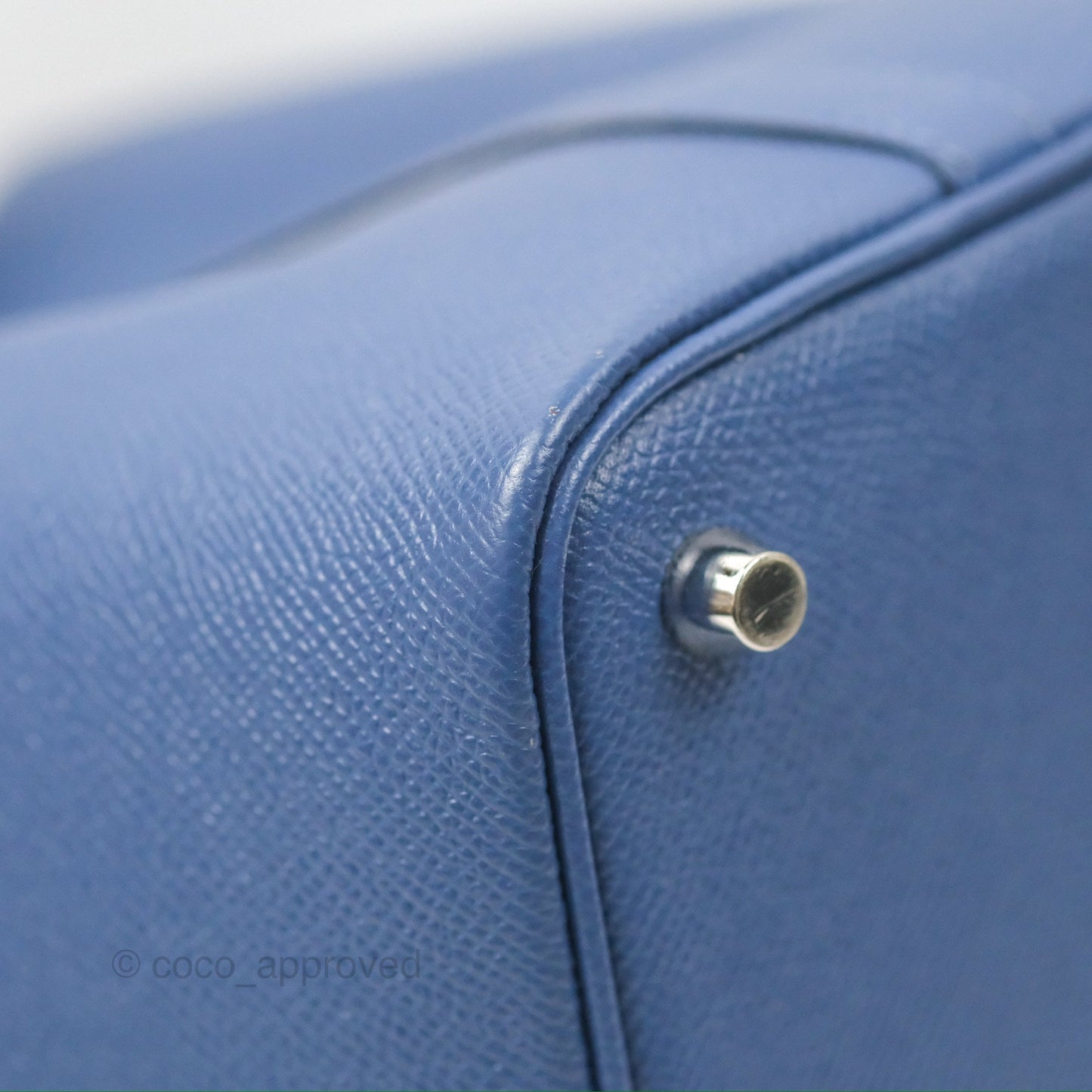Hermès Tressage De Cuir Picotin Lock 18 Bleu Encre/Brique/Black Epsom Palladium Hardware