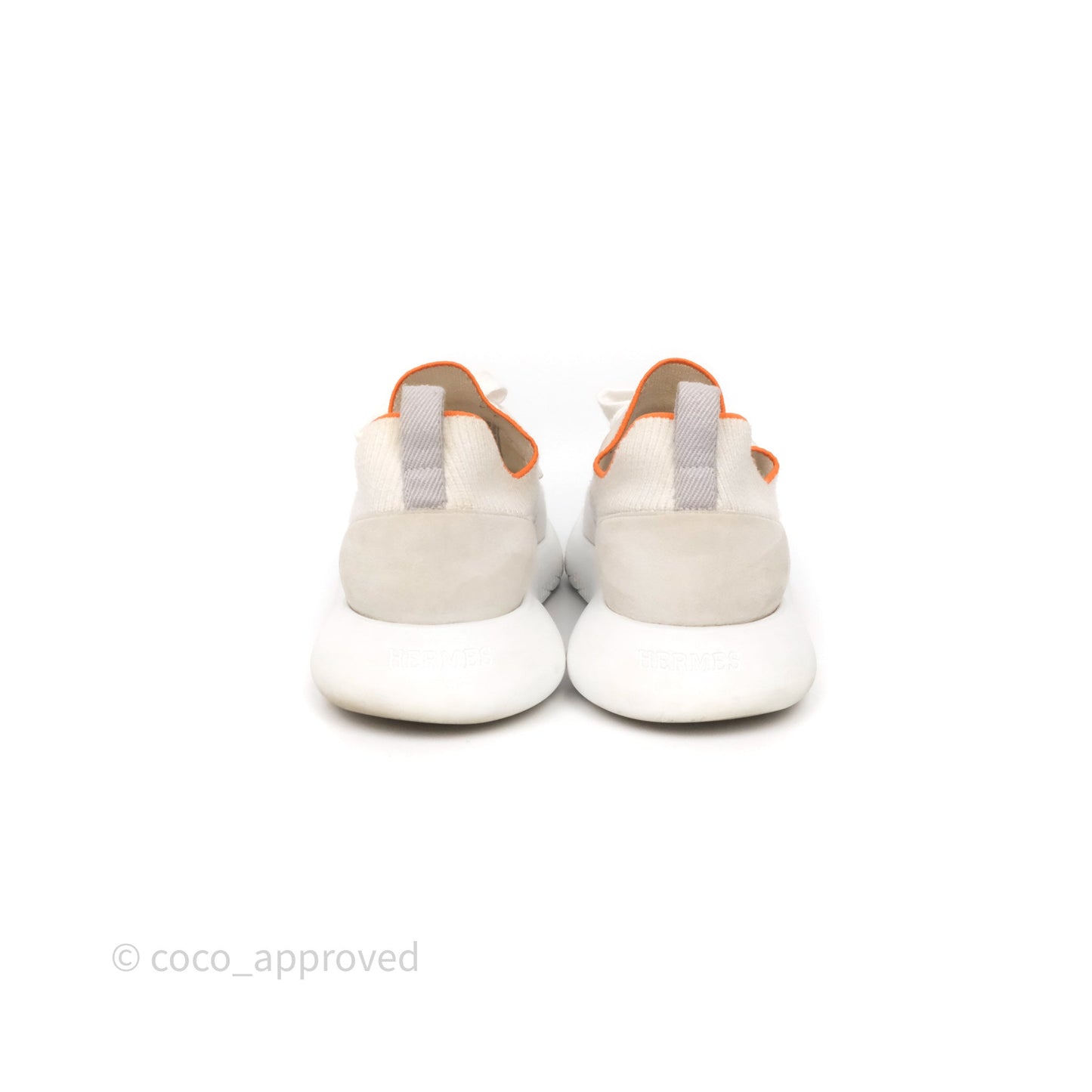 Hermès Crew Sneaker White Size 38