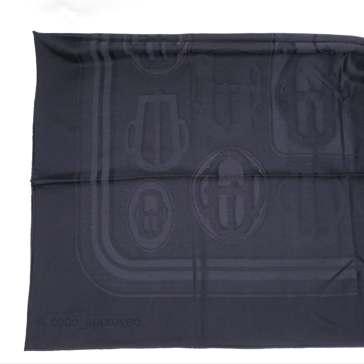 Hermes Bouclerie Moderne Scarf 115 Cashmere Silk