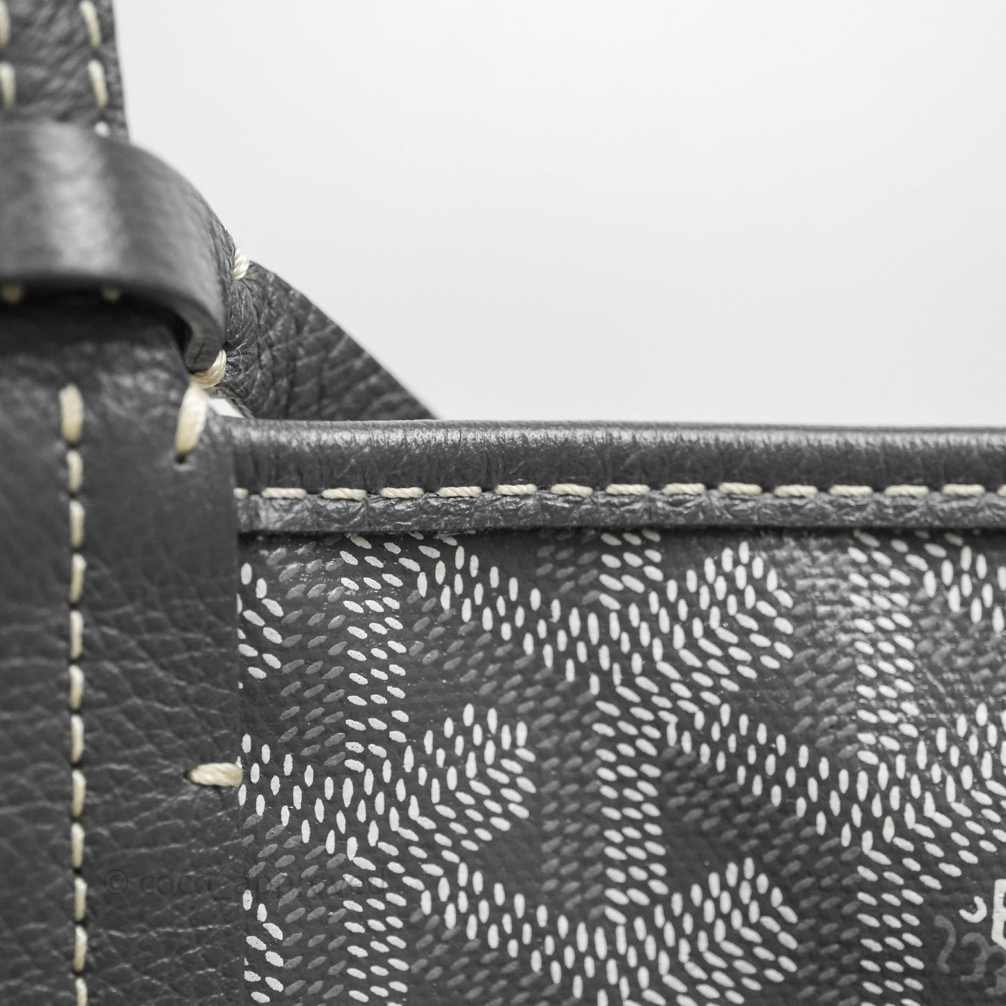 Goyard St Louis Tote PM Grey