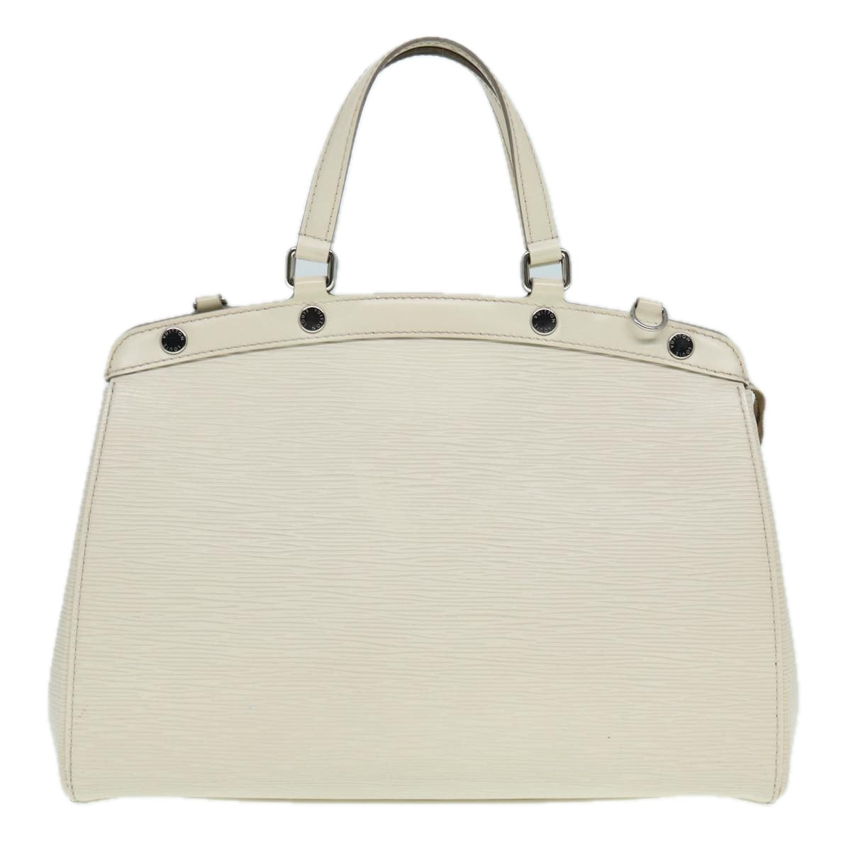 LOUIS VUITTON Epi Blair MM Hand Bag 2way White Yvoire M40330 LV 89206