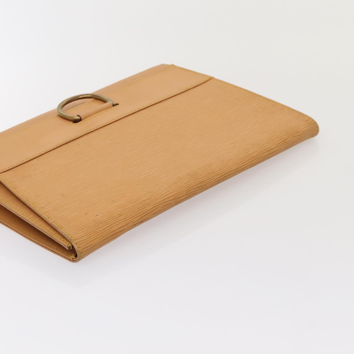 LOUIS VUITTON Epi Jena Clutch Bag Zipangu Gold M52726 LV 89288
