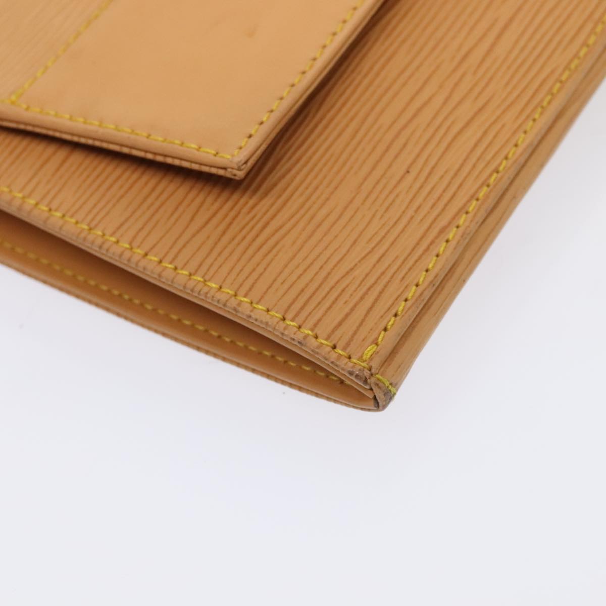LOUIS VUITTON Epi Jena Clutch Bag Zipangu Gold M52726 LV 89288