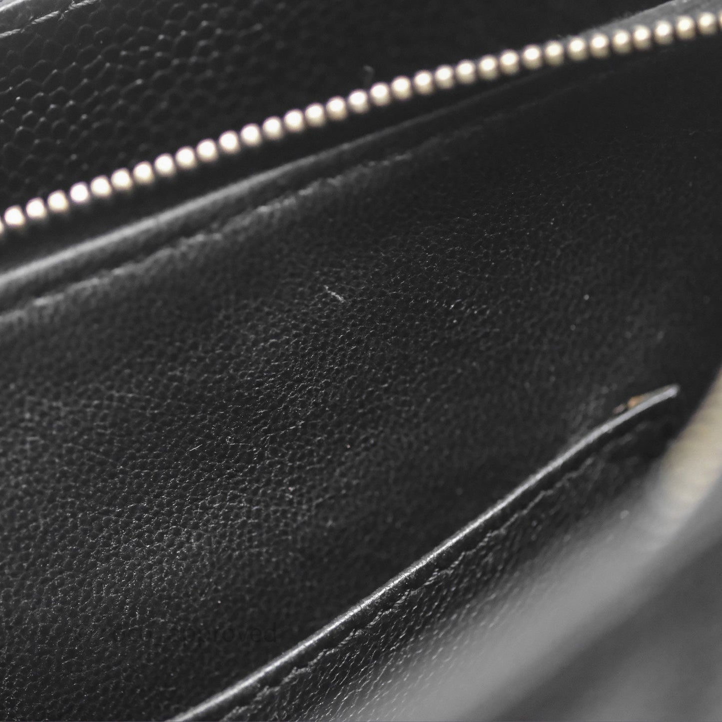 Chanel Vintage Quilted CC Tote Black Caviar Gold Hardware