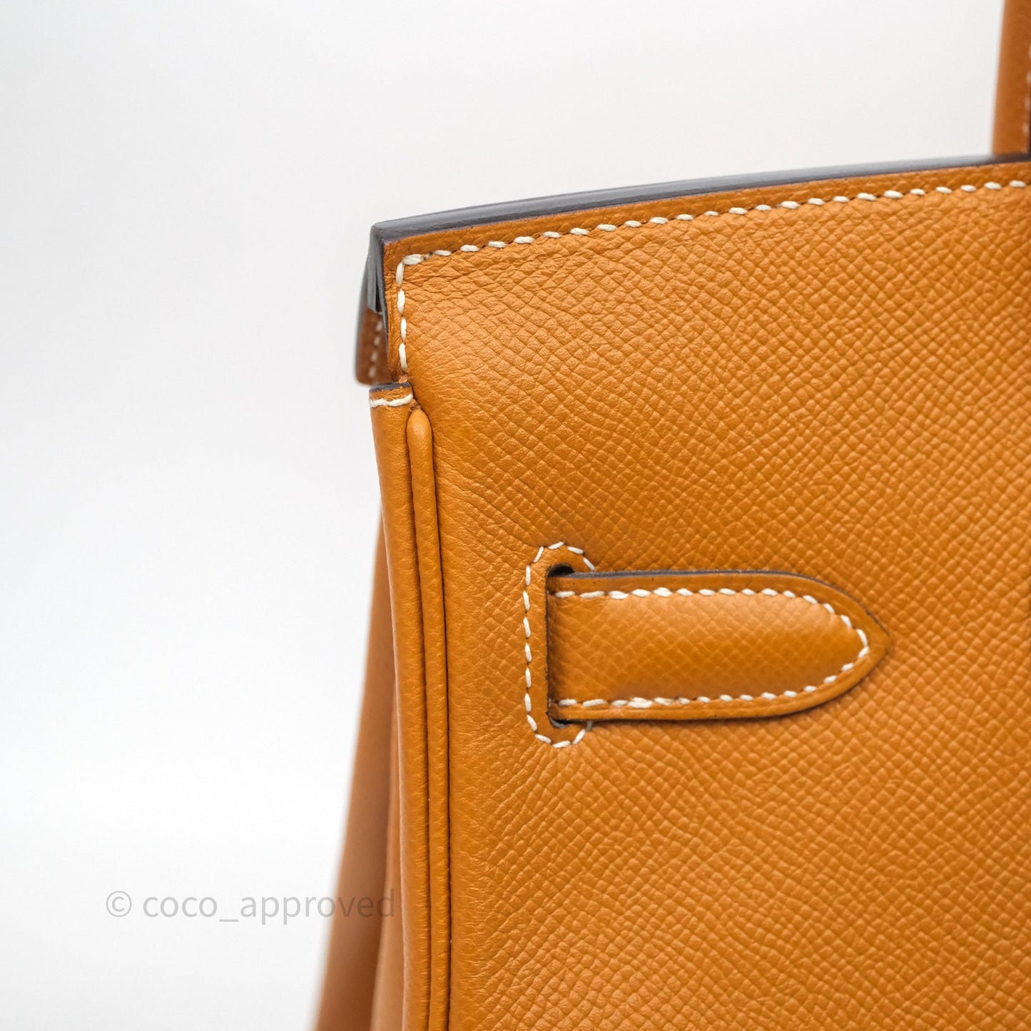 Hermes Birkin 30 Toffee Epsom Palladium Hardware