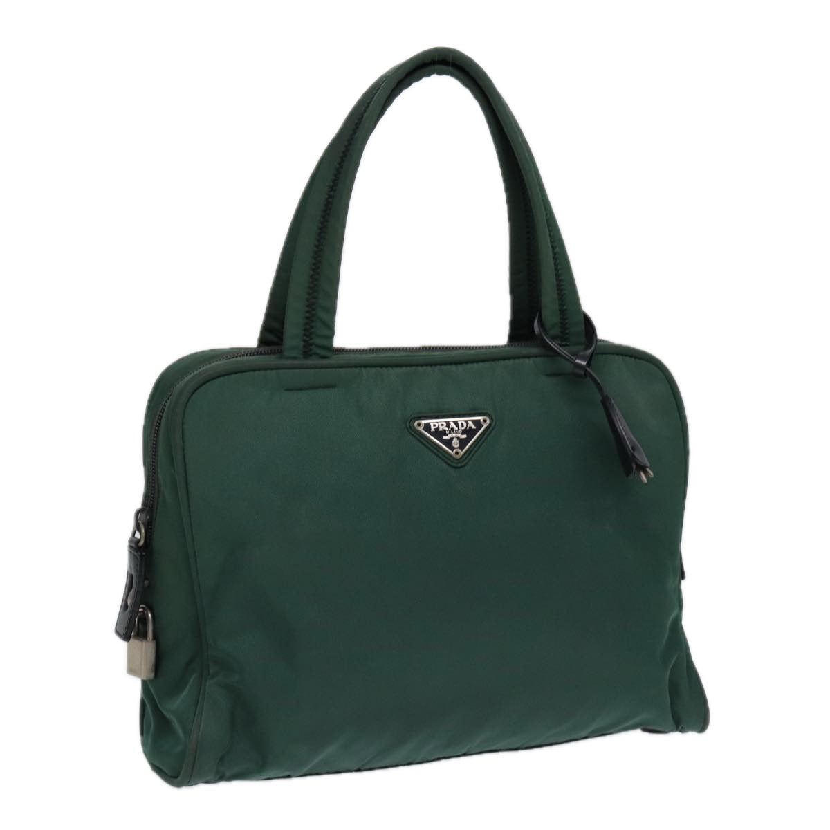 Luxury Prada Hand Bag Nylon Khaki  89319