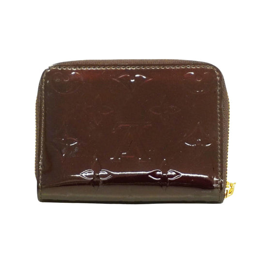 Louis Vuitton Porte Monnaie Zippy  Patent Leather Wallet  ()