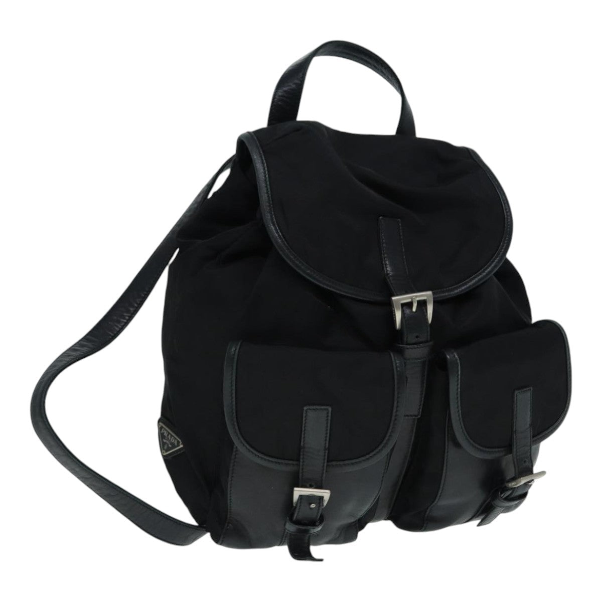 Luxury Prada Backpack Nylon Black  89322