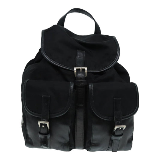 Luxury Prada Backpack Nylon Black  89322