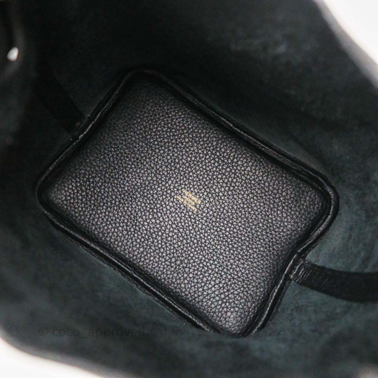 Hermès Picotin Lock 18 Black Noir 89 Clemence Gold Hardware