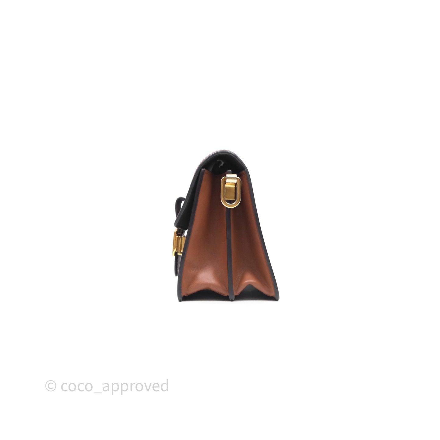 Louis Vuitton Mini Dauphine Monogram Tan Calfskin