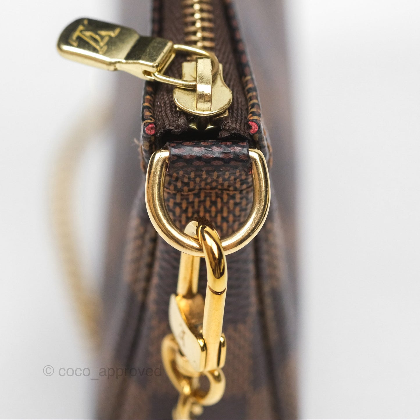 Louis Vuitton Damier Ebene Mini Pochette Accessories