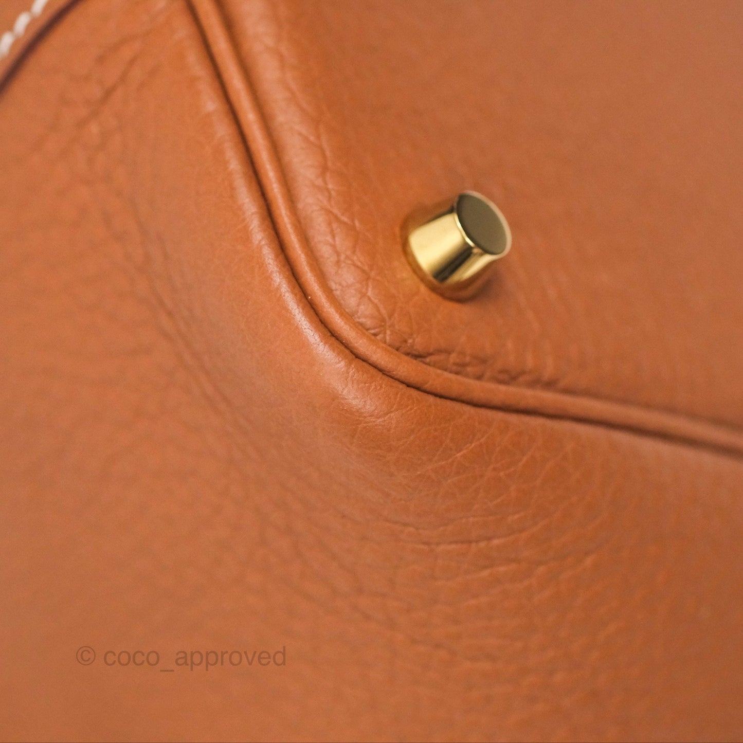 Hermès Picotin Lock 18 Gold Clemence Gold Hardware