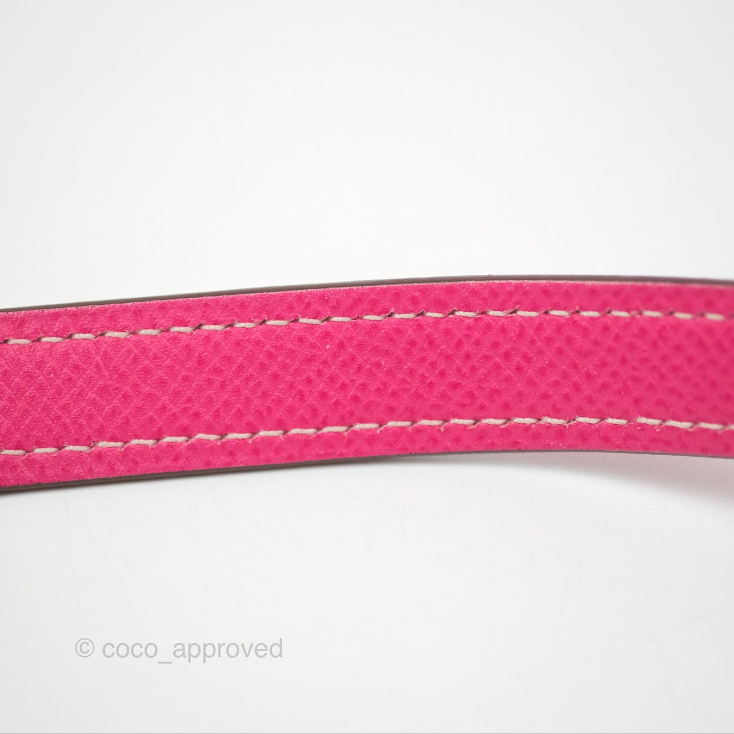 Hermès Mini Evelyne 16 Hot Pink Epsom Palladium Hardware