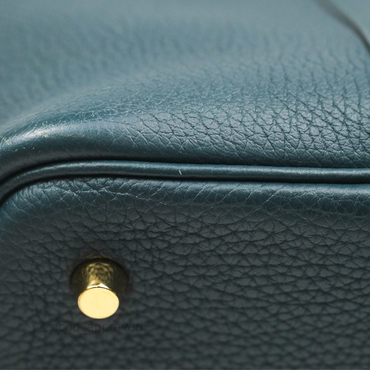 Hermès Picotin 22 Vert Cypress 6O Clemence Gold Hardware