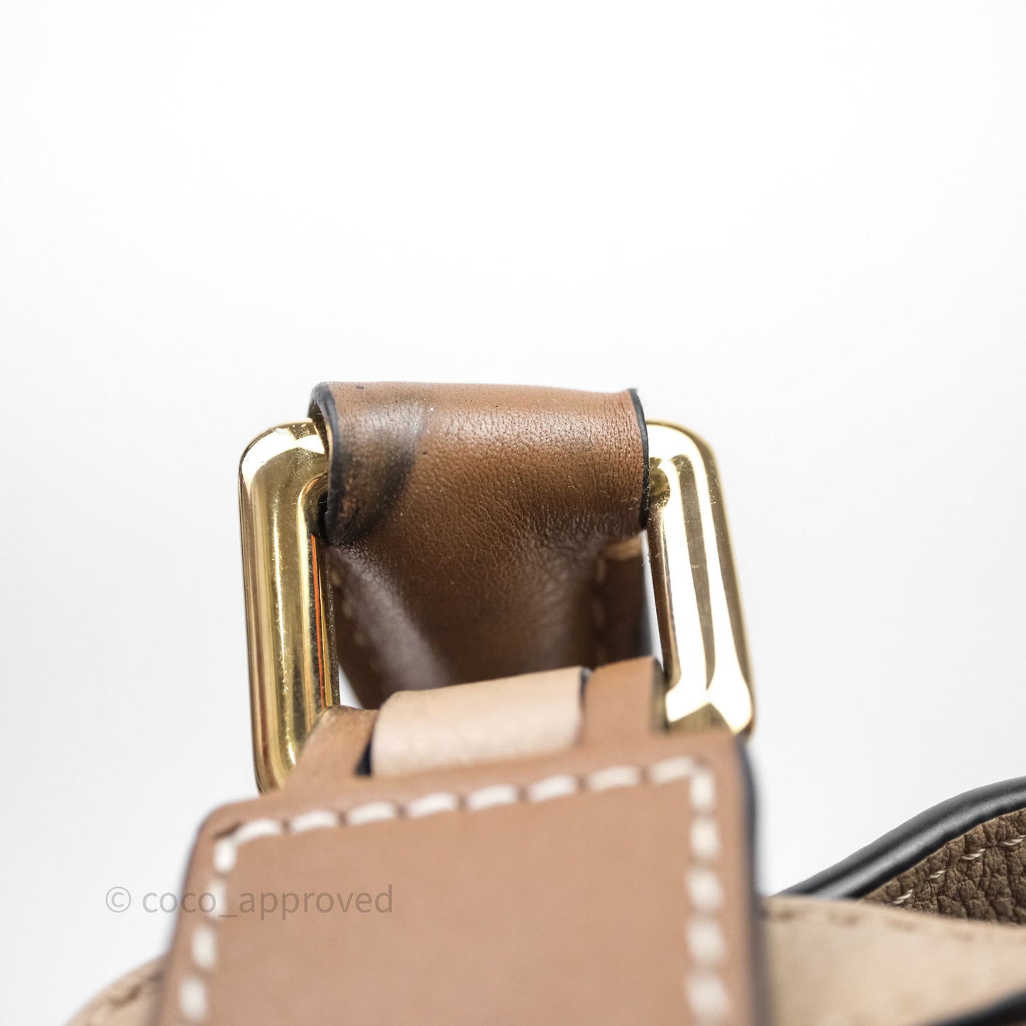 Loewe Small Puzzle Bag Sand Mink Grained Calfskin