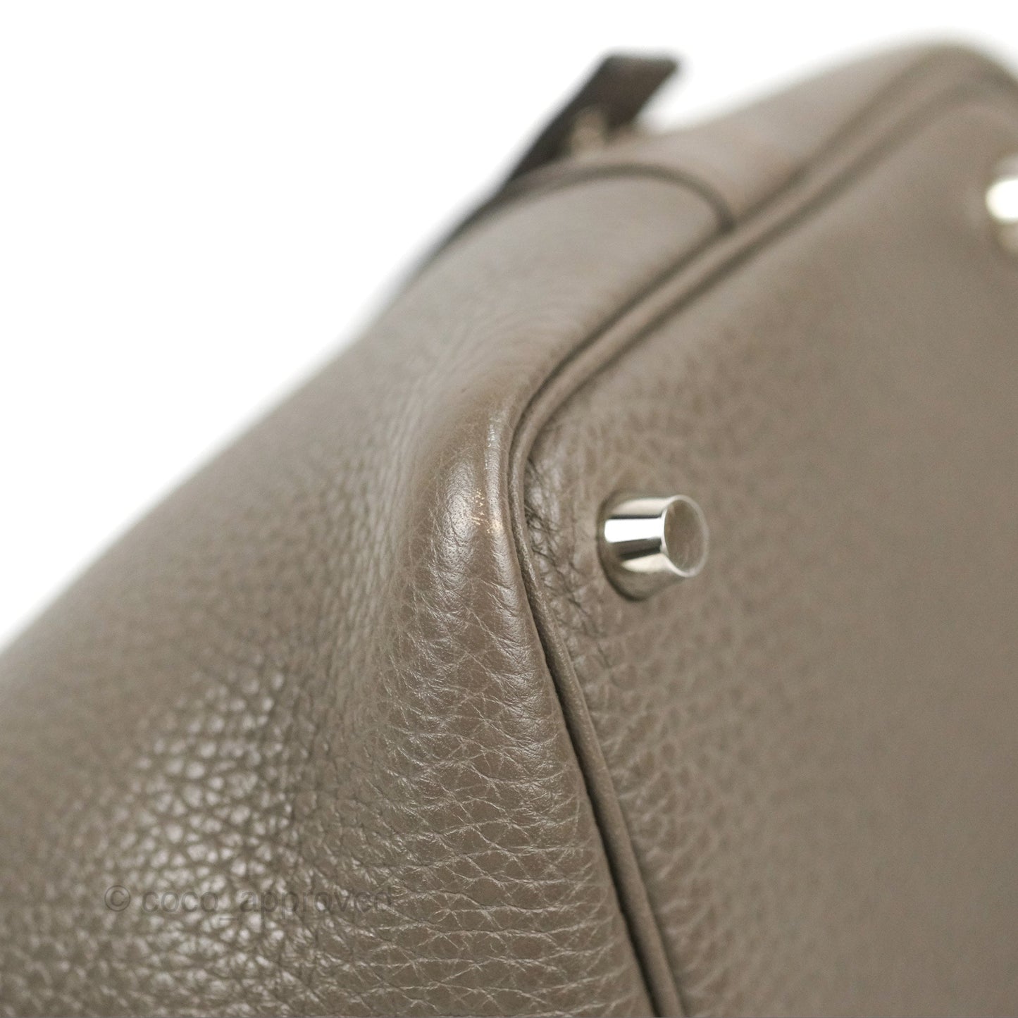 Hermès Picotin Lock 18 Etain Taurillon Clemence Palladium Hardware