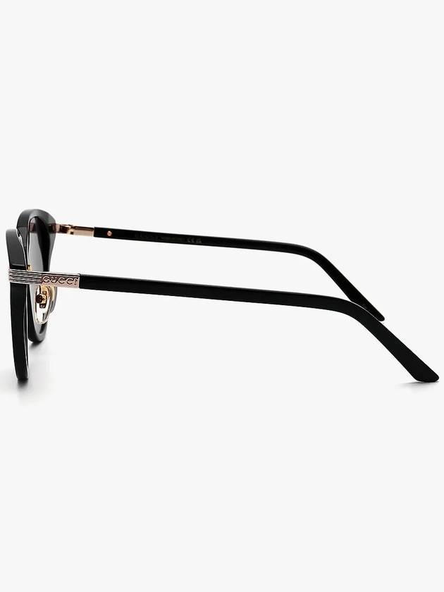 Luxury Gucci Trending 2025 Eyewear Cat Eye Acetate Sunglasses Black Grey