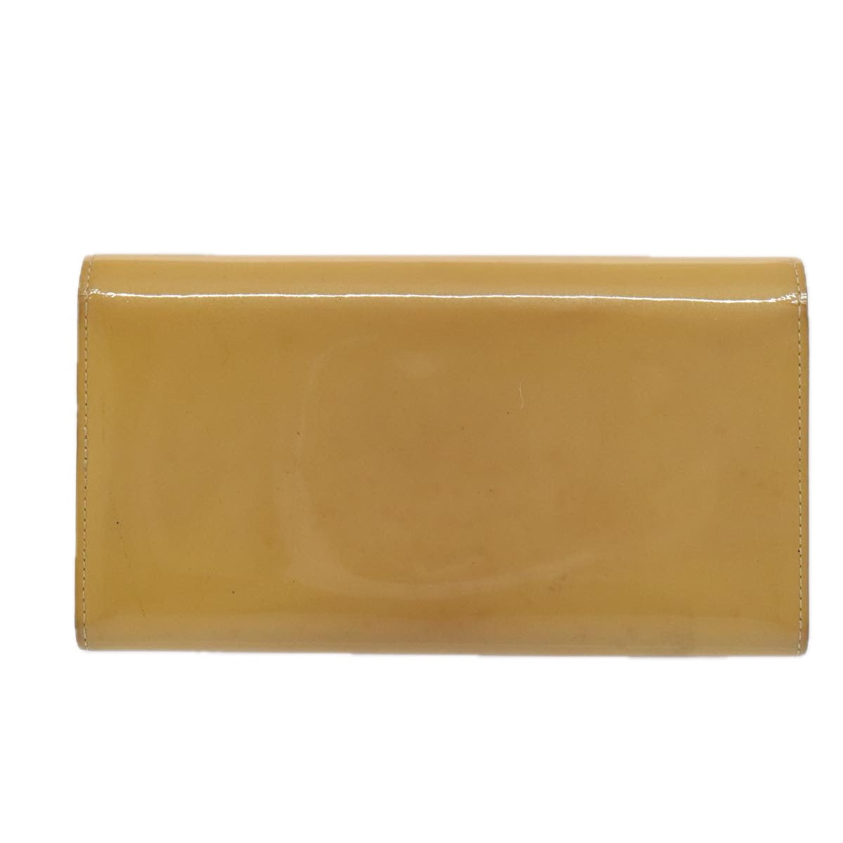 LOUIS VUITTON Vernis Portefeuille Louise Wallet Beige Dunne M61318 LV 89479