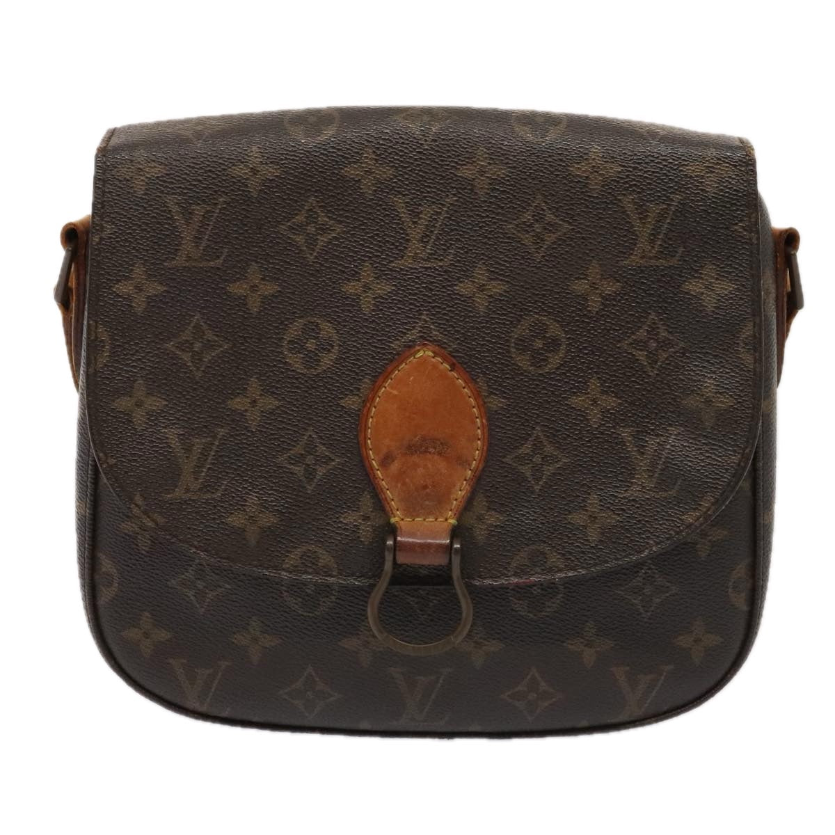 LOUIS VUITTON Monogram Saint Cloud GM Shoulder Bag M51242 LV 89488