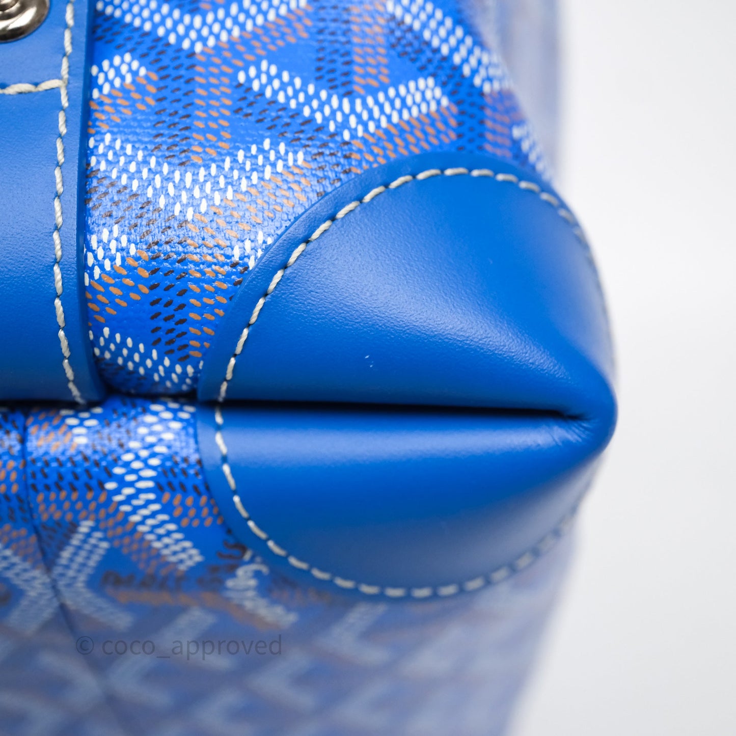 Goyard Bowling 25 Toiletry Bag Sky Blue