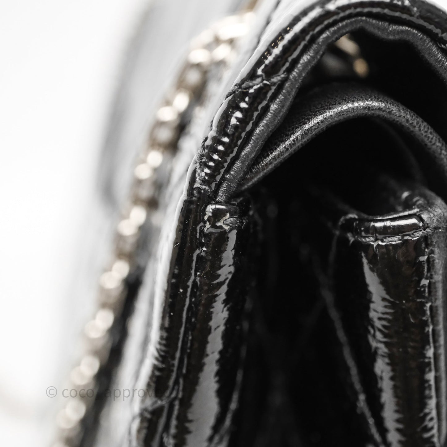 Chanel 2.55 Reissue Glazed Calfskin So Black 227 Silver Hardware