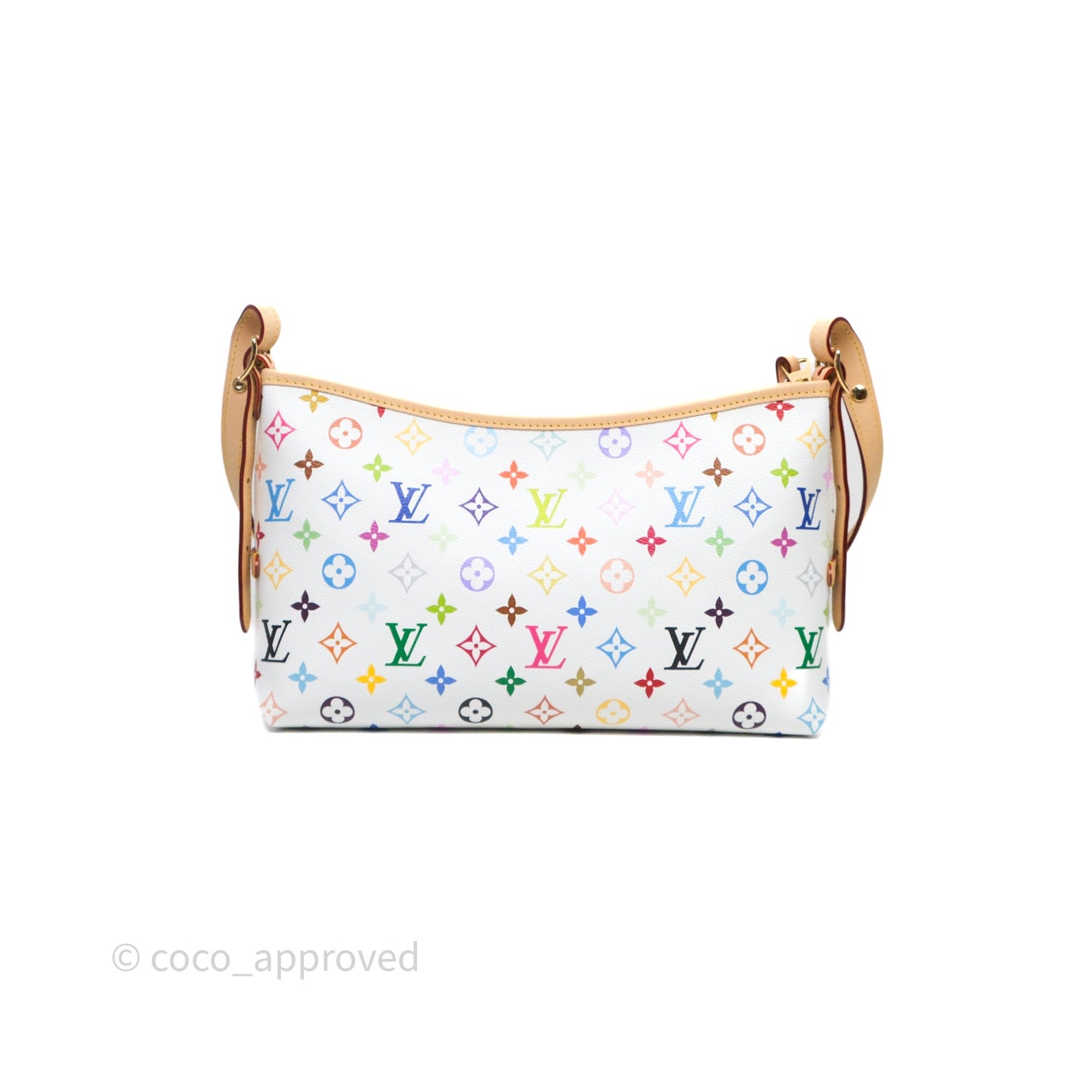 Louis Vuitton x Murakami Carryall East West White Monogram Multicolor