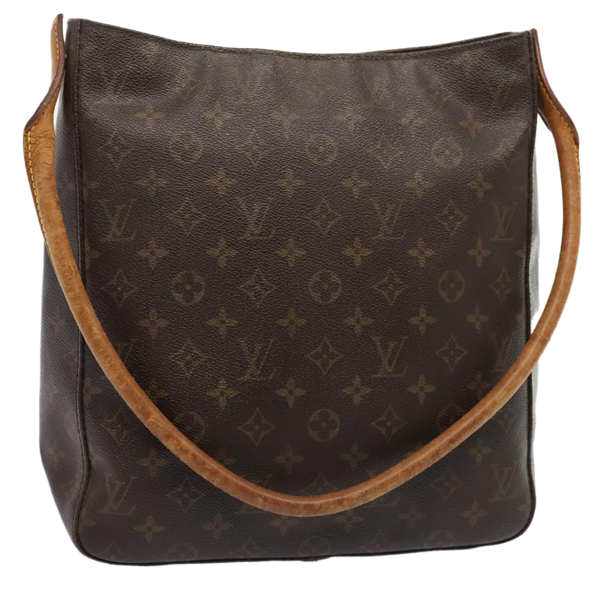 LOUIS VUITTON Monogram Looping GM Shoulder Bag M51145 LV 89514