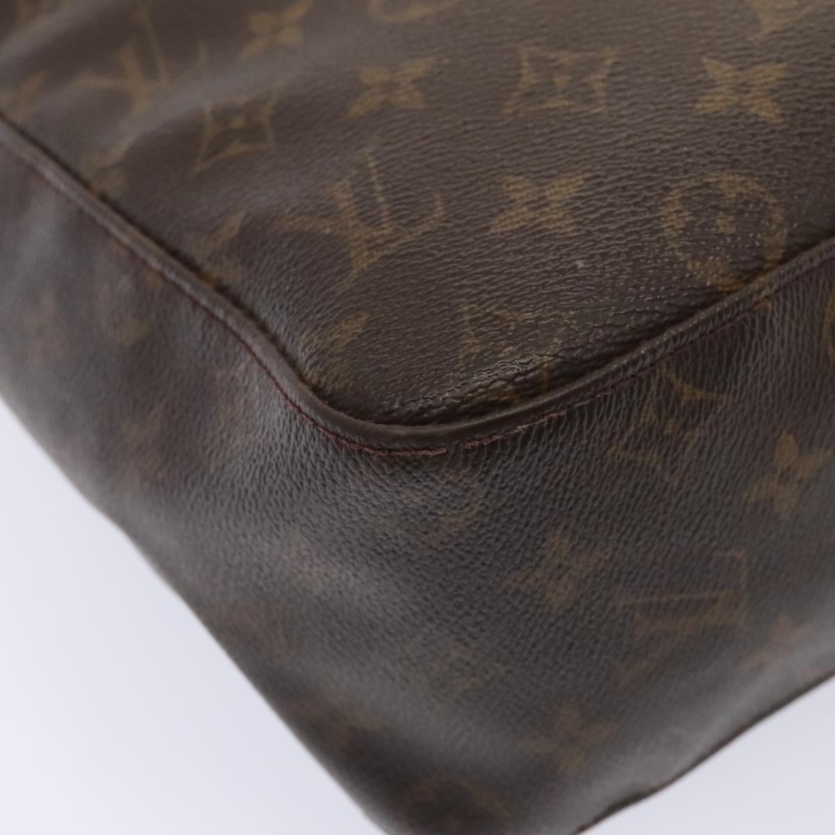 LOUIS VUITTON Monogram Looping GM Shoulder Bag M51145 LV 89514