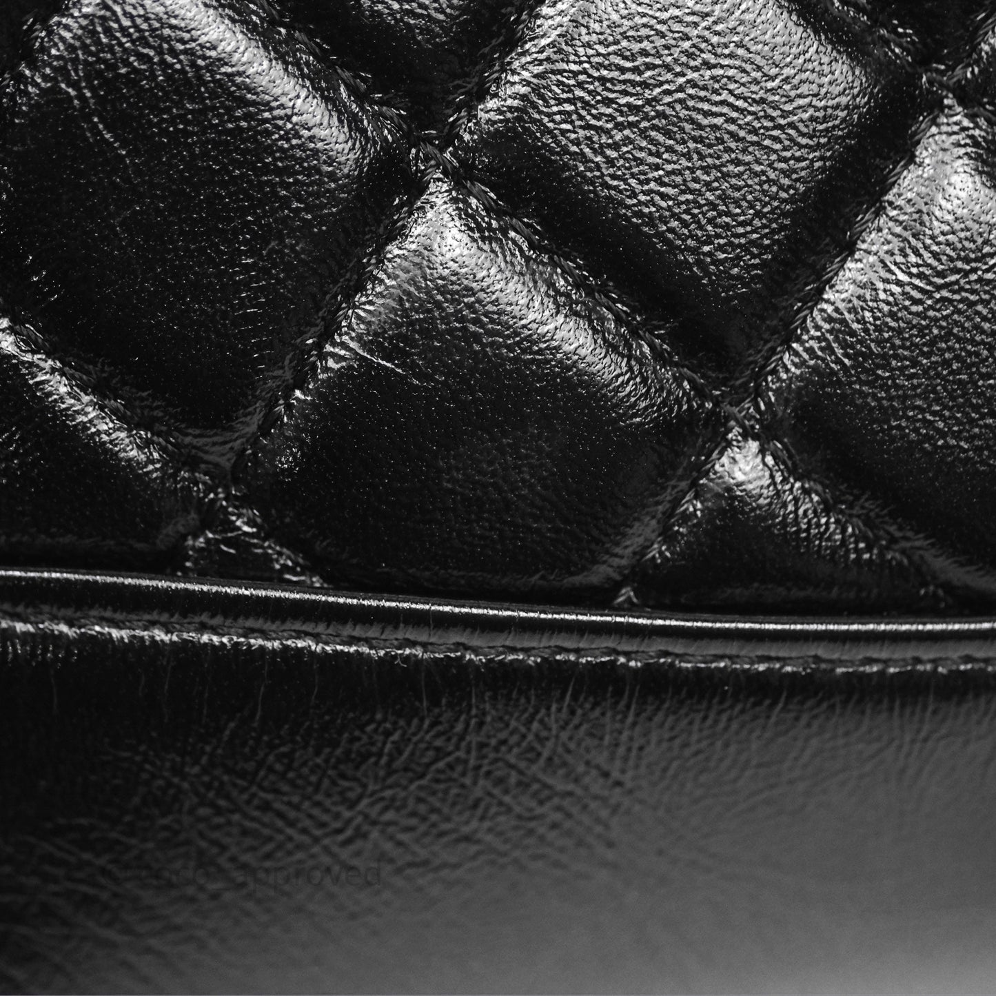 Chanel 31 Mini Black Shiny Lambskin Gold Hardware