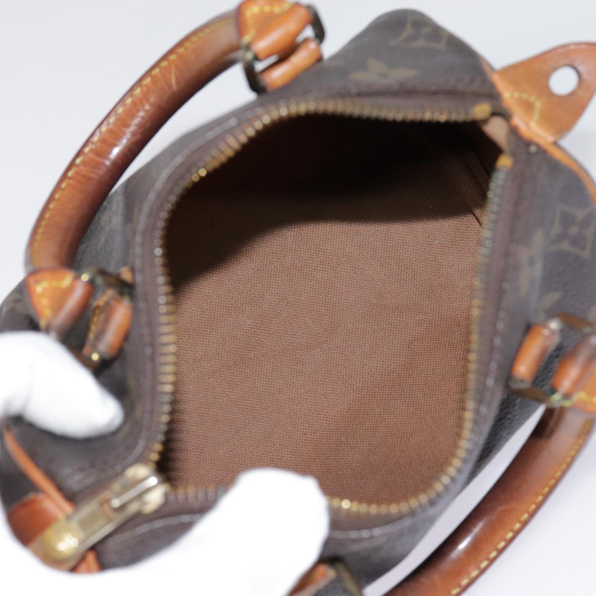 LOUIS VUITTON Monogram Mini Speedy Bandouliere Japon 88 Bag M99014 89548