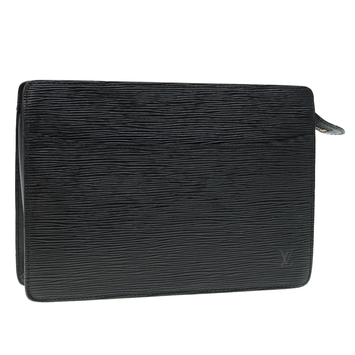 LOUIS VUITTON Epi Pochette Homme Clutch Bag Black Noir M52522 LV 89556
