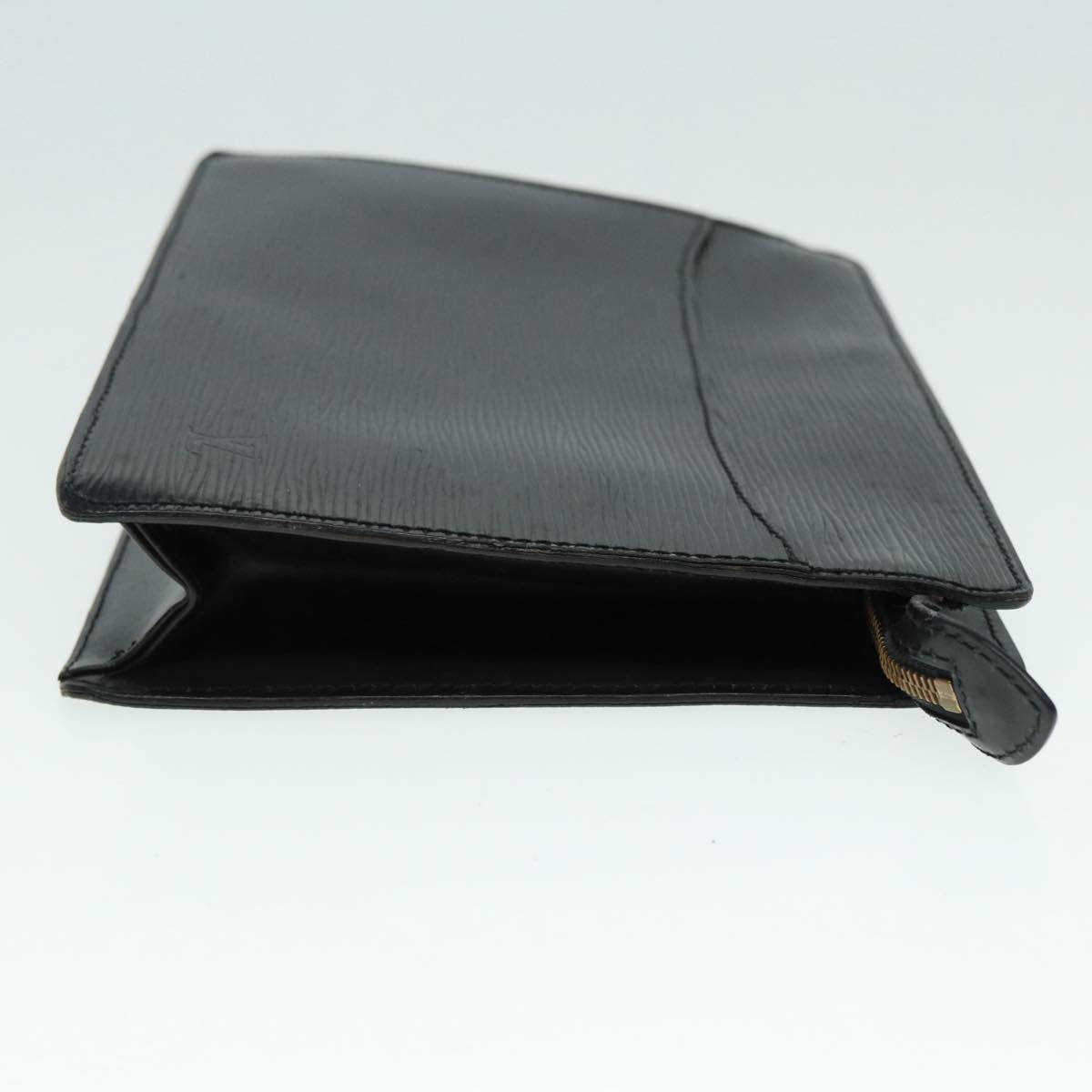 LOUIS VUITTON Epi Pochette Homme Clutch Bag Black Noir M52522 LV 89556