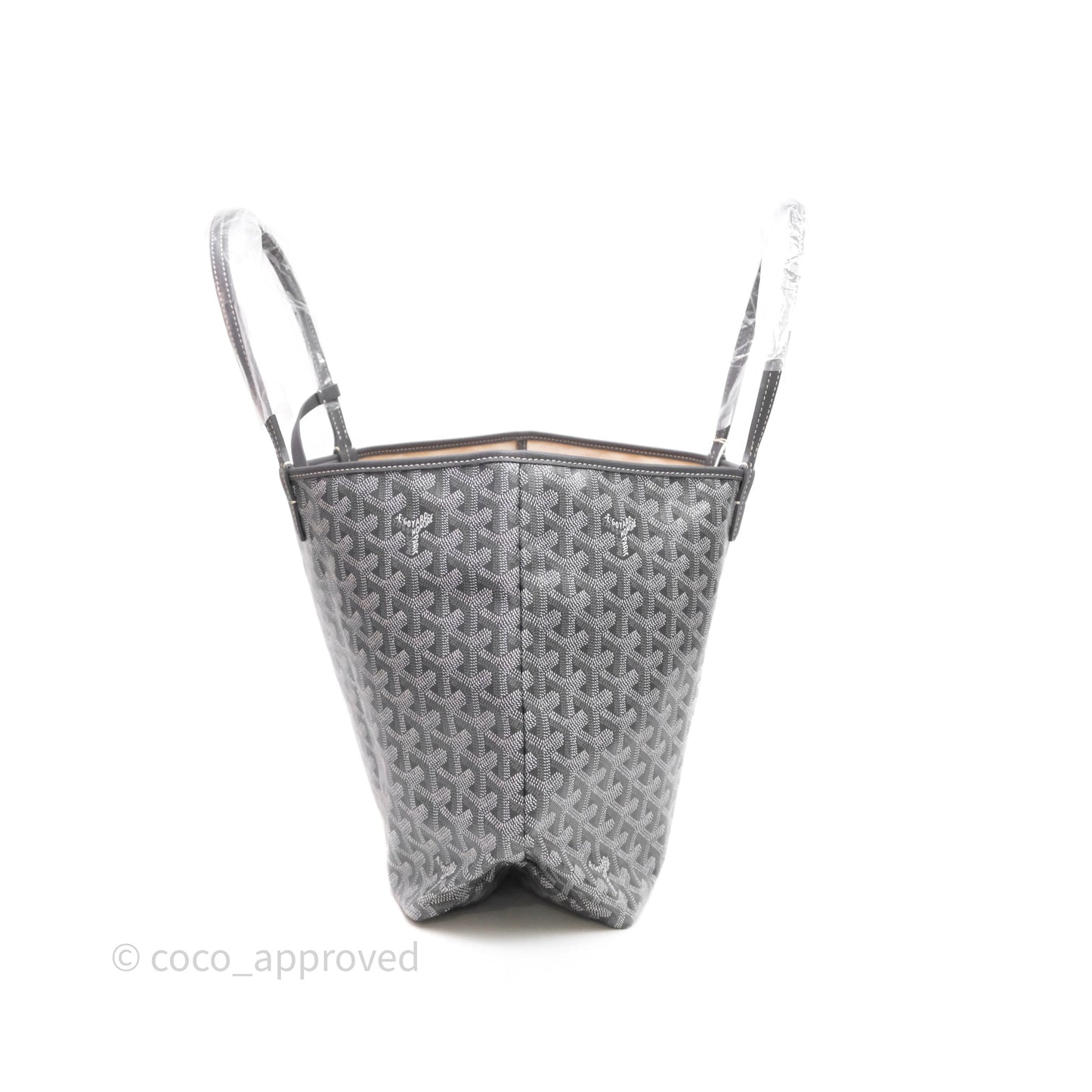 Goyard St Louis Tote PM Grey