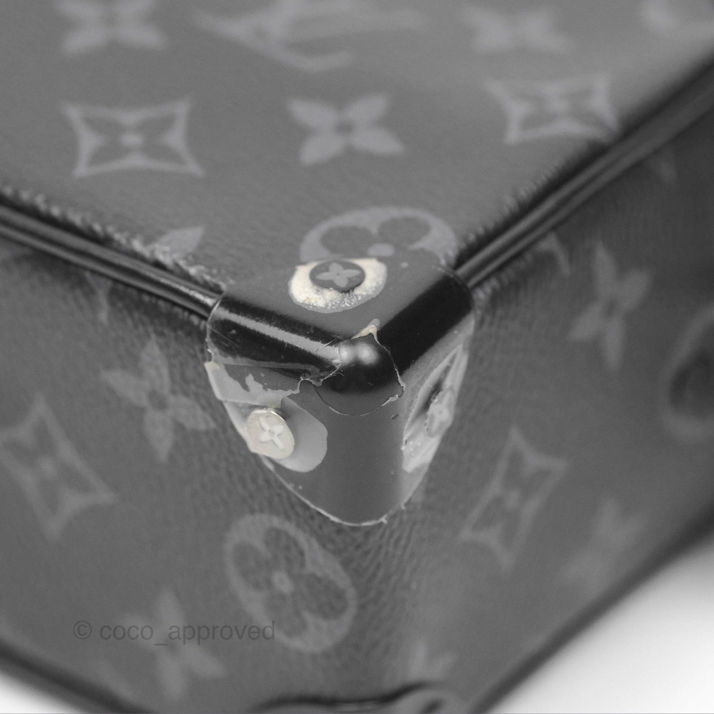 Louis Vuitton Mini Soft Trunk Monogram Eclipse Canvas