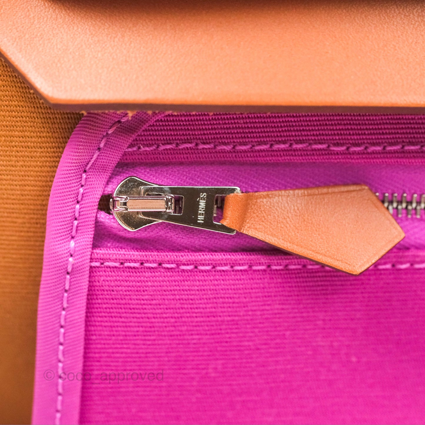 Hermès Herbag Zip 31 Dune Magnolia Fauve Canvas Palladium Hardware