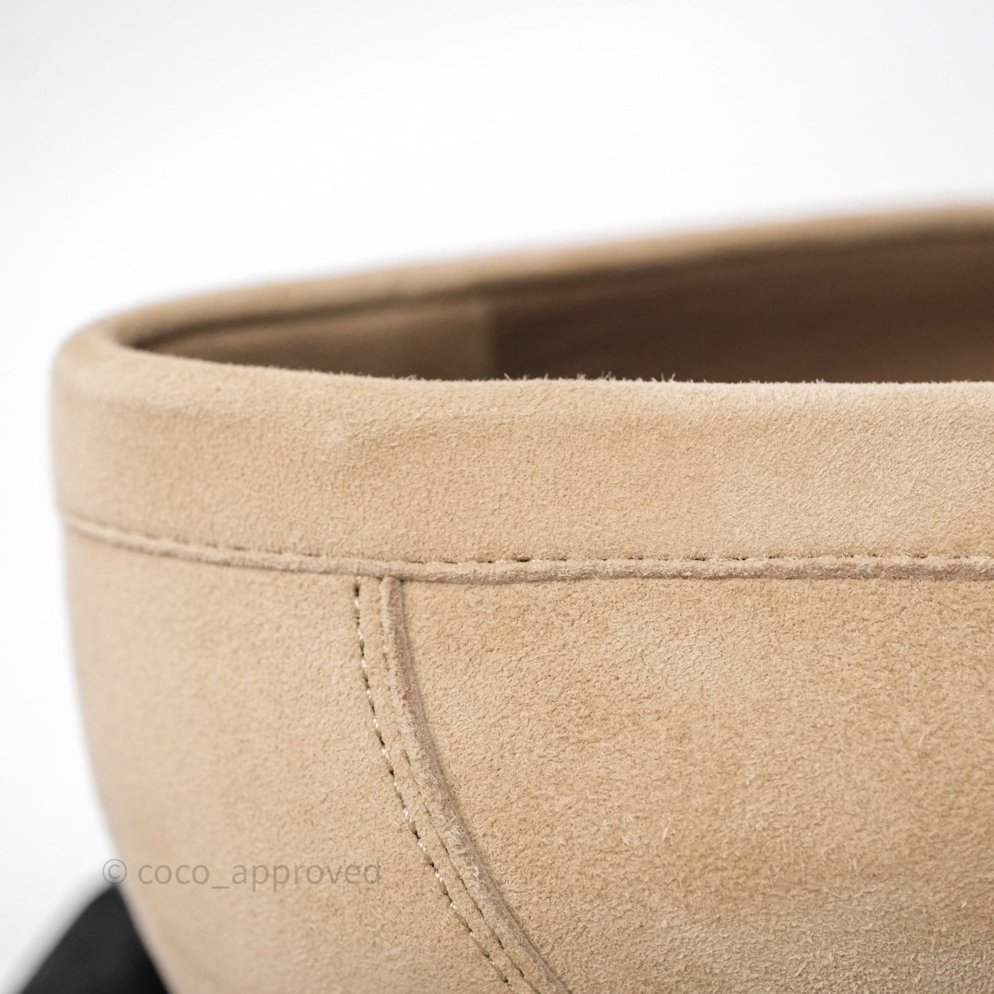 Hermes Faubourg loafer Beige Camel Size 36.5