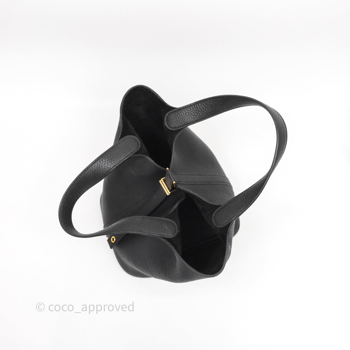 Hermès Picotin Lock 18 Noir Black 89 Clemence Gold Hardware