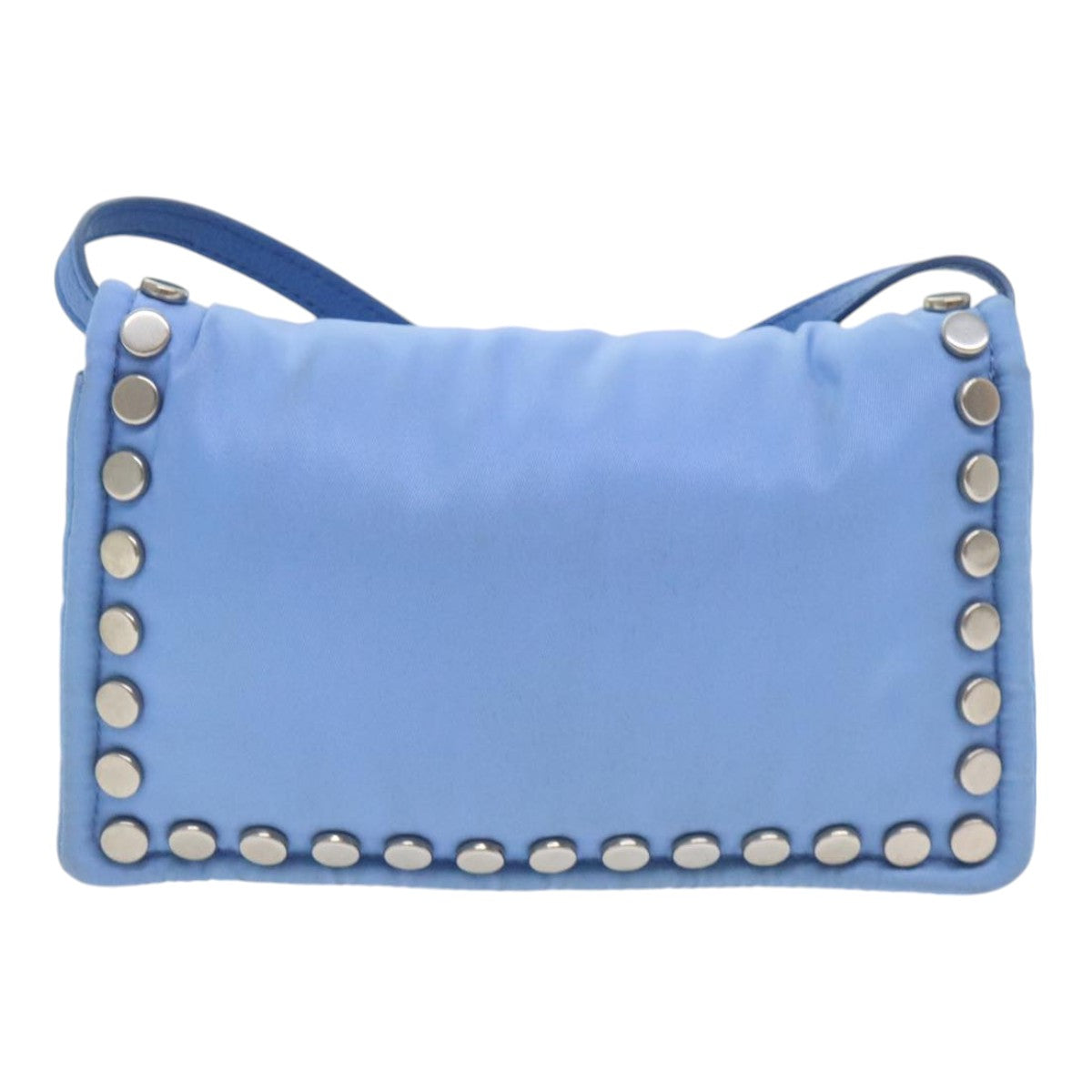 Luxury Prada Shoulder Bag Nylon Blue  89790