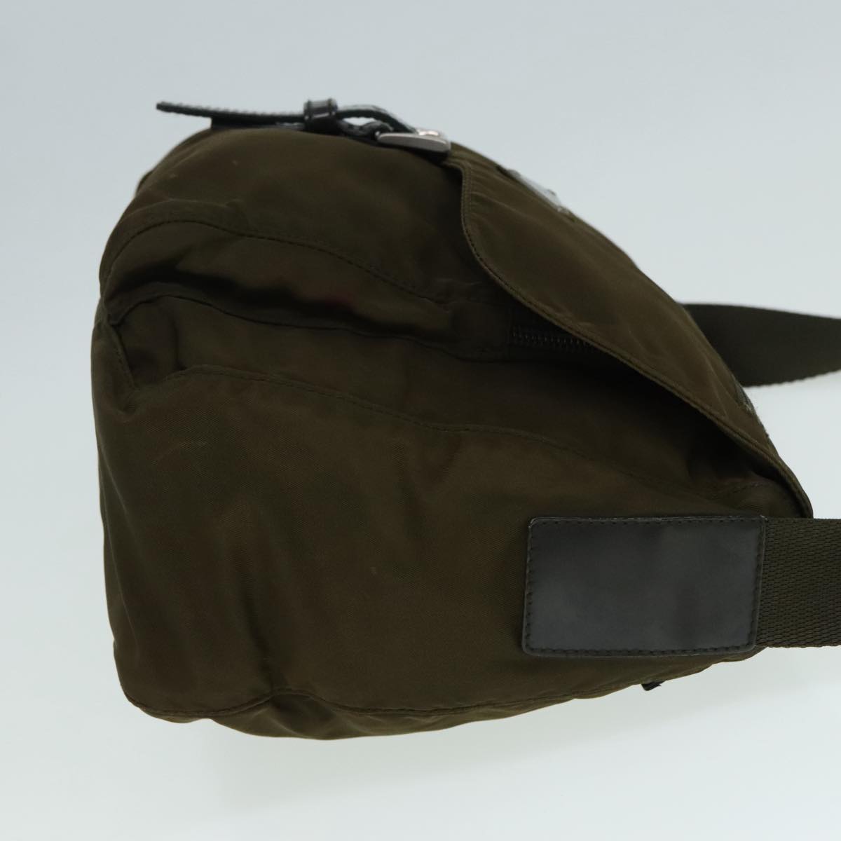 Luxury Prada Shoulder Bag Nylon Khaki  89795