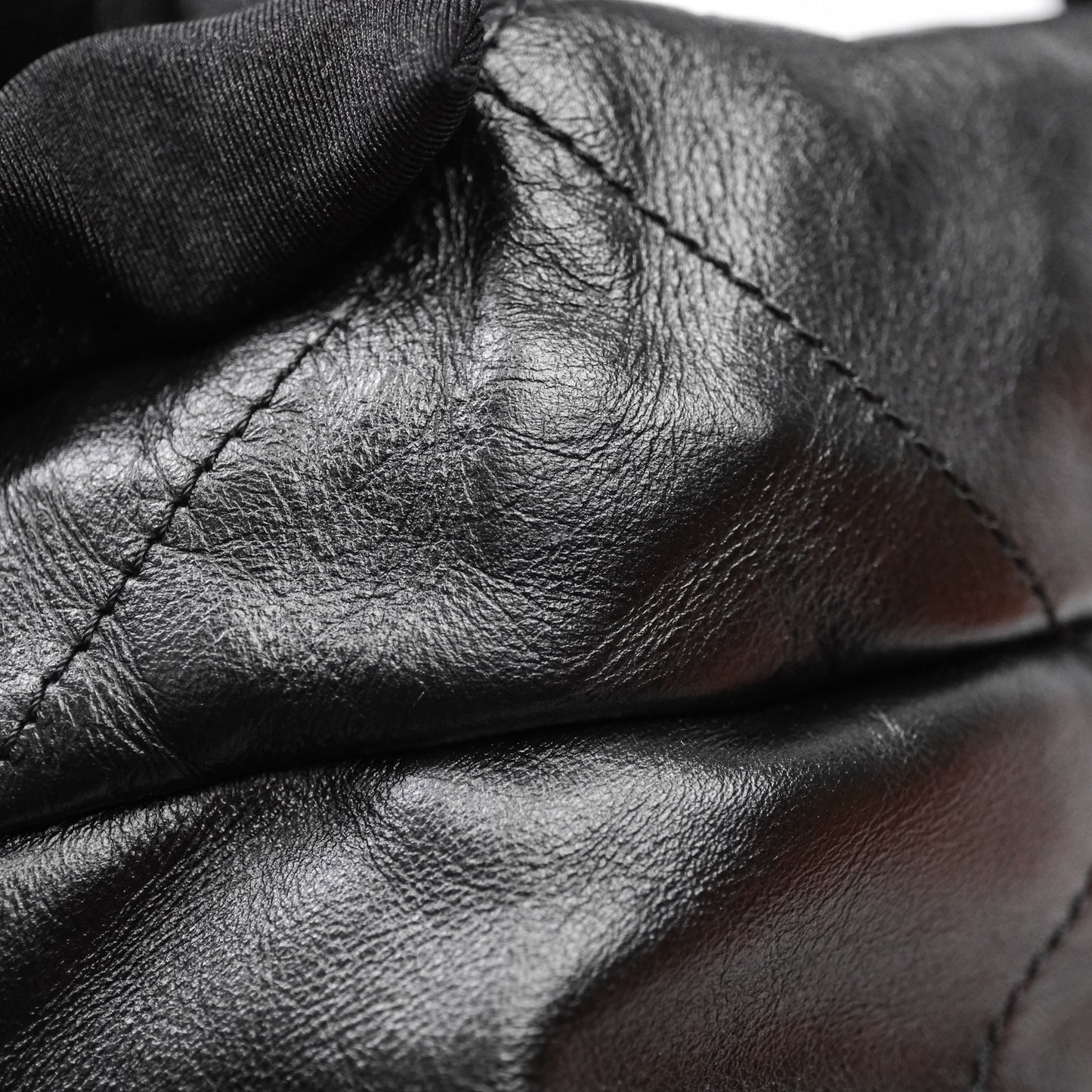 Chanel 22 Medium Calfskin Quilted Backpack Black