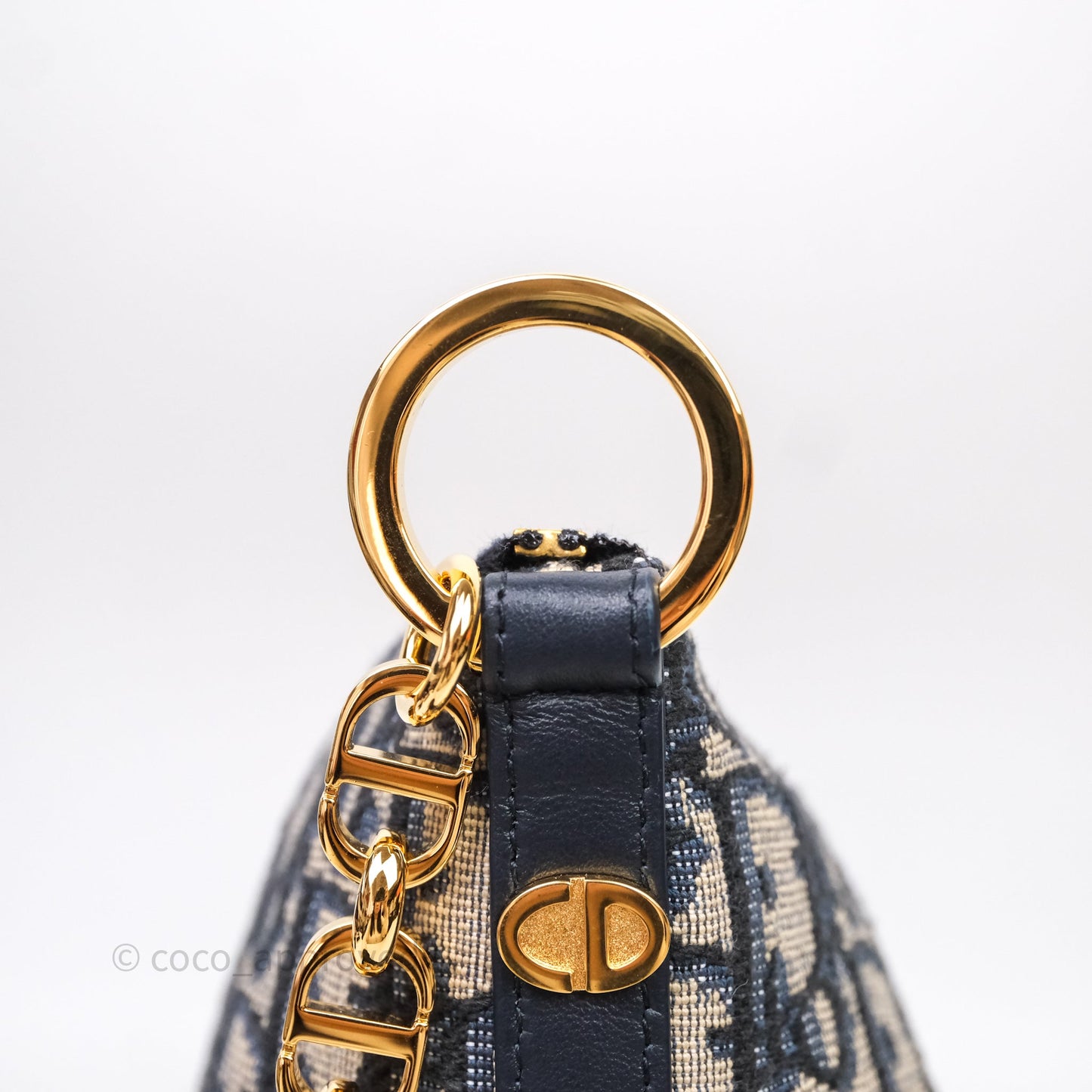 Christian Dior Oblique Star Chain Hobo Bag
