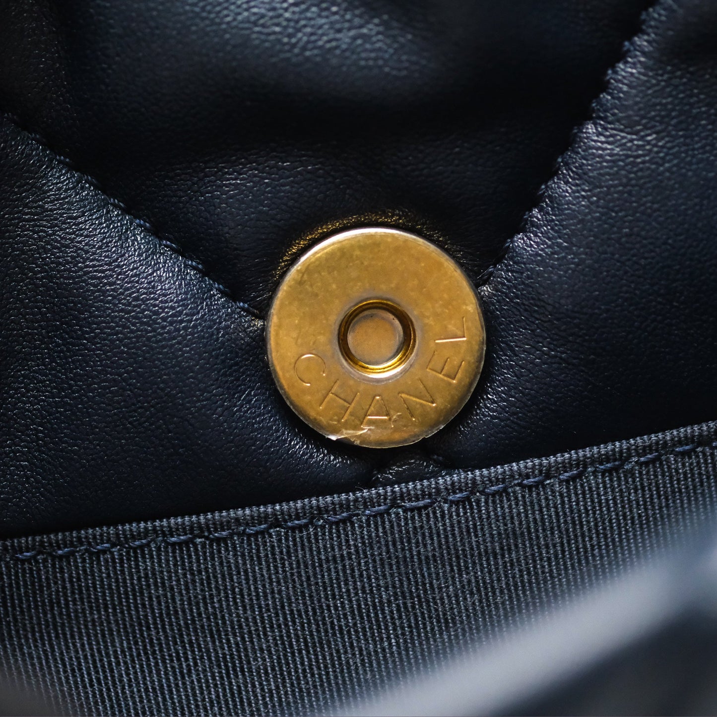 Chanel 19 Small Navy Mixed Hardware