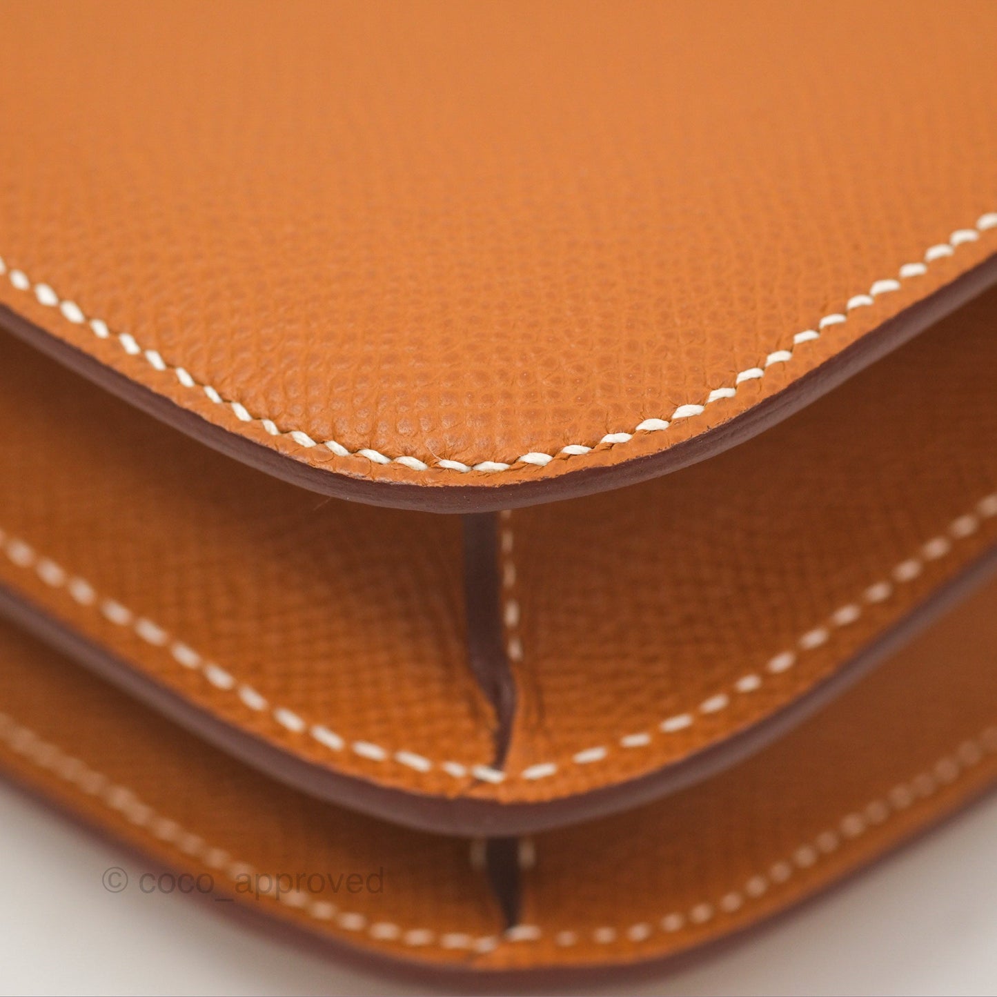 Hermès Constance Mini 18 with Mirror Gold Epsom Palladium Hardware