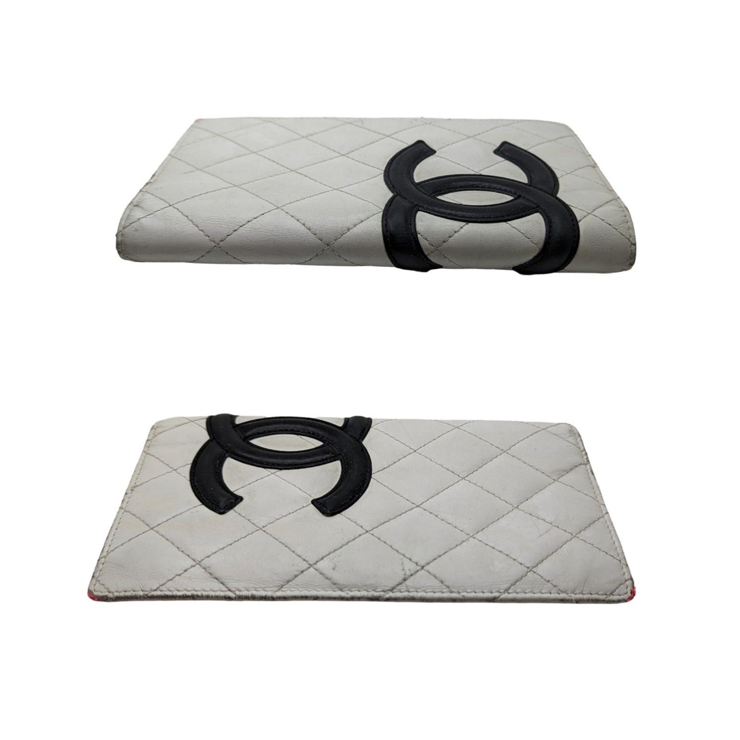 Luxury Chanel Vintage Ligne Cambon Yen Continental Wallet