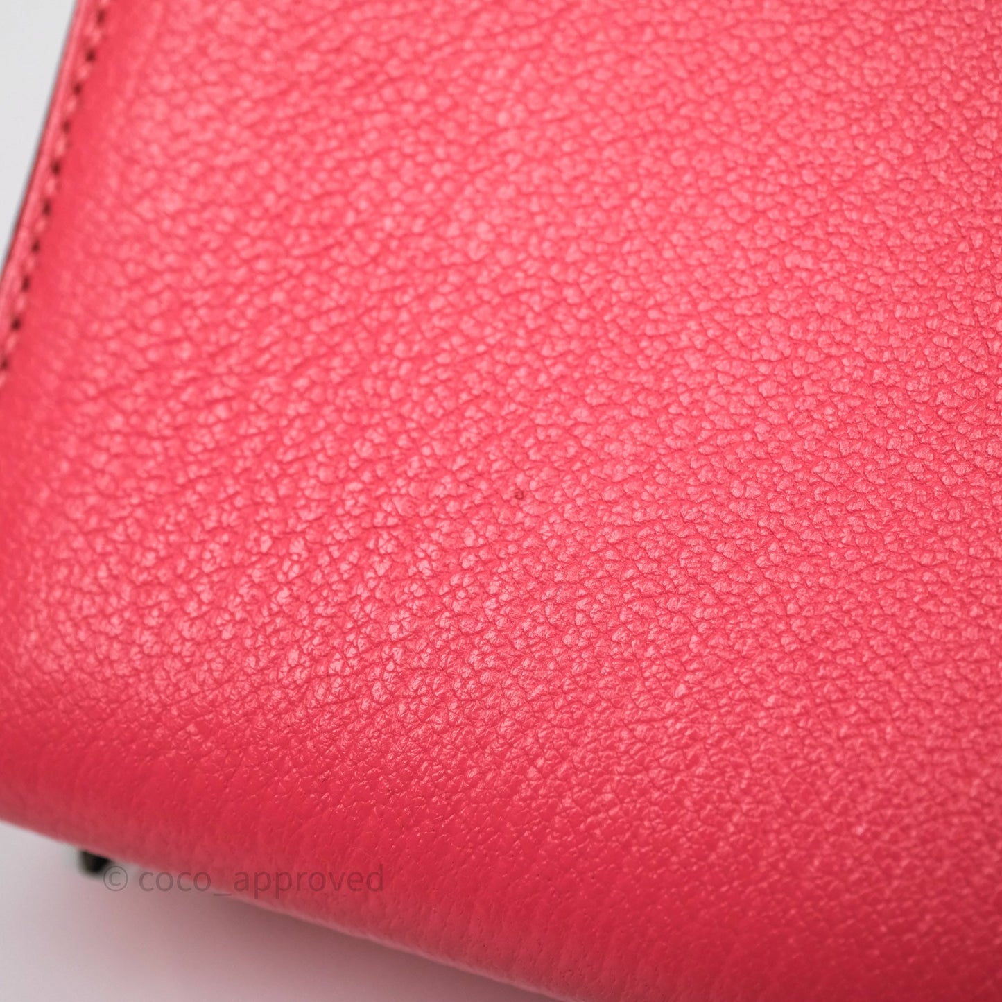 Hermès Mini Verrou Chaine Bag Rose Lipstick U5 Chevre Mysore Palladium Hardware