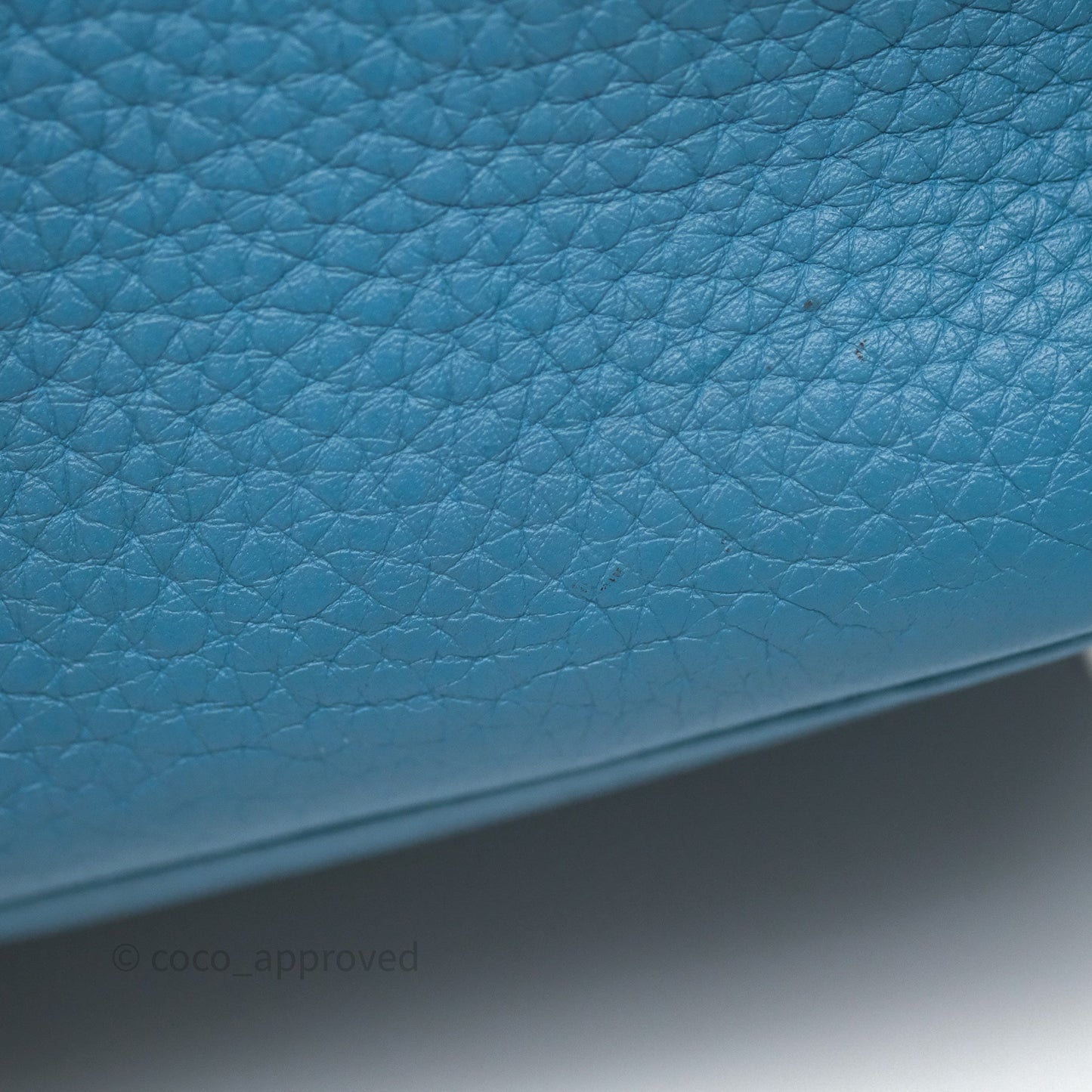 Hermès Picotin 18 Blue Jean 75 Clemence Palladium Hardware