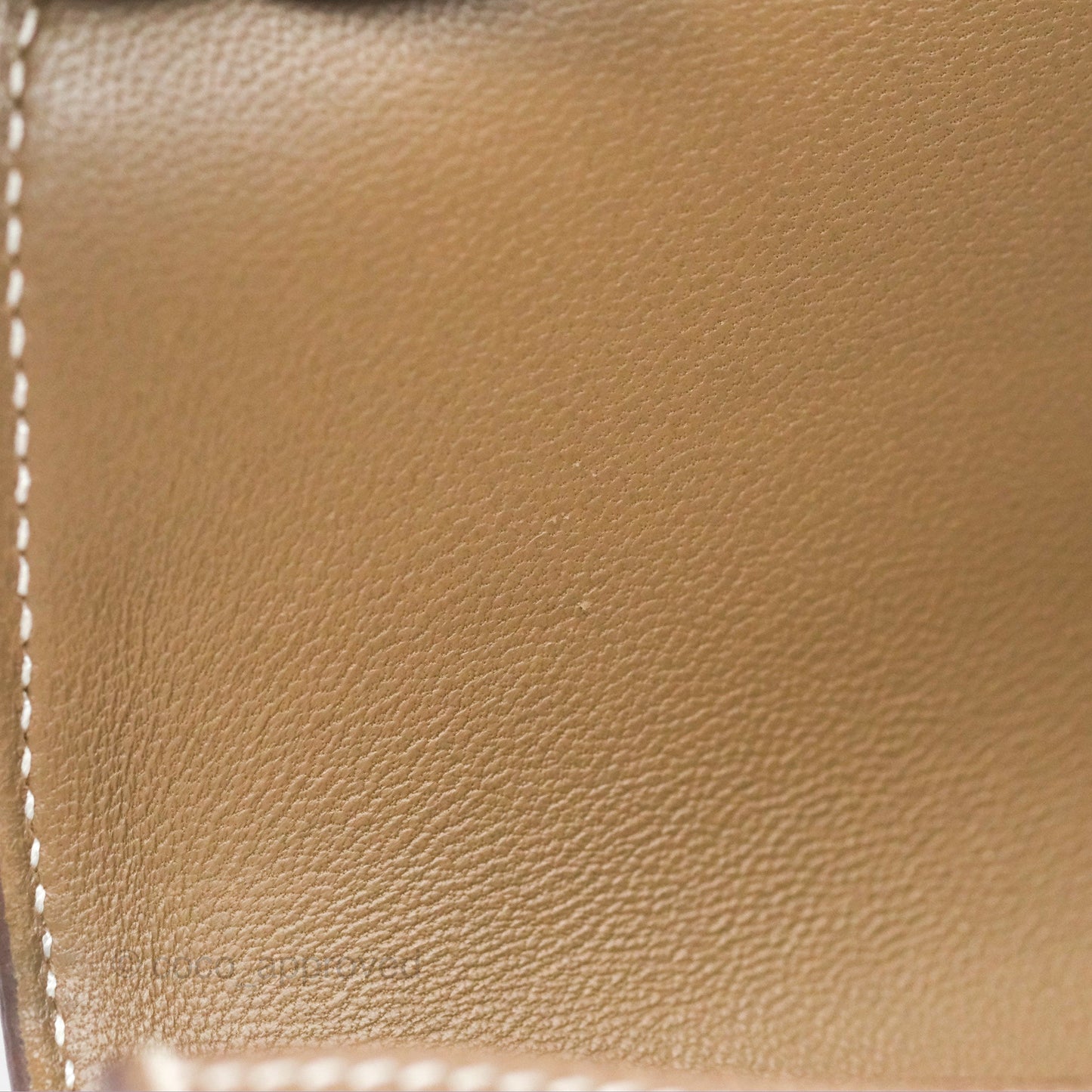 Hermès Constance Slim Wallet Etoupe Epsom Gold Hardware