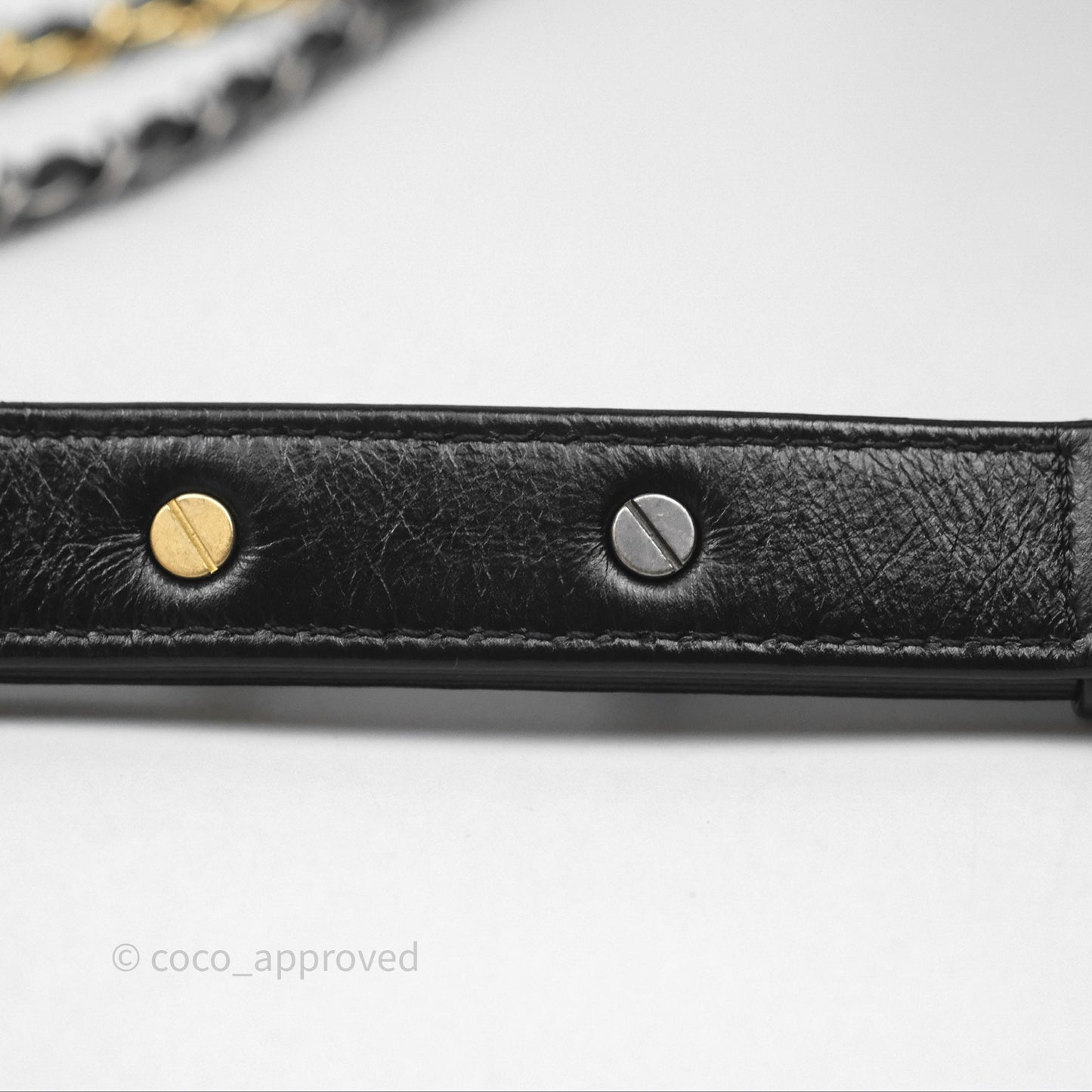 Chanel New Medium Gabrielle Hobo Quilted Black Aged Calfskin